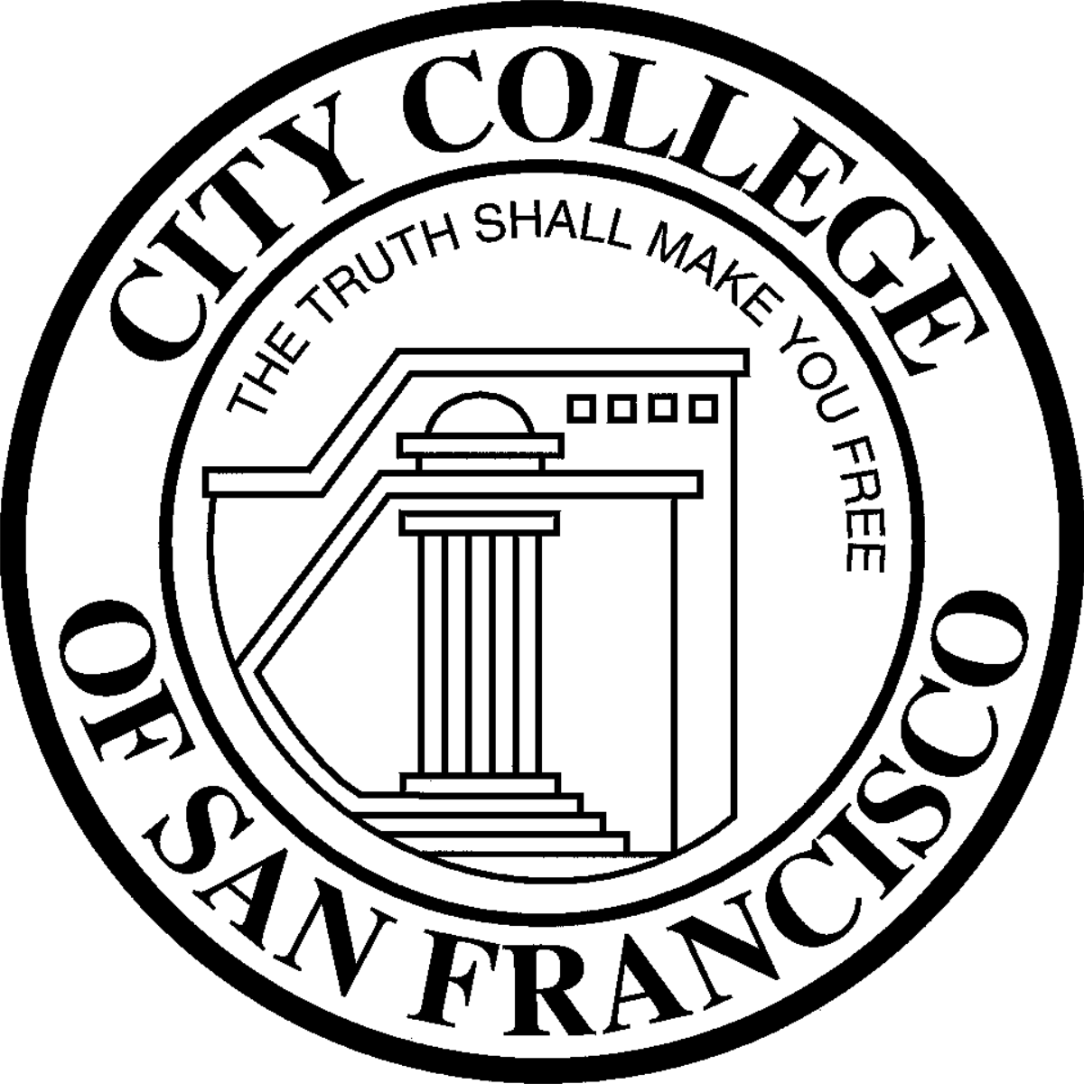 Red U San Francisco Based Start Up Logo - City College of San Francisco