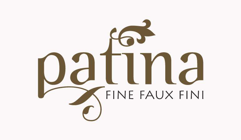 Patina Logo - Patina Faux Fini Logo Example Of Hand Crafted Type. Our Work