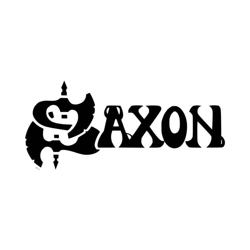Saxon Logo - Saxon Band Logo Vinyl Decal Sticker