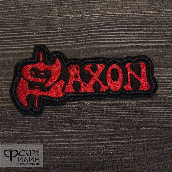 Saxon Logo - Patch Saxon logo Heavy Metal band