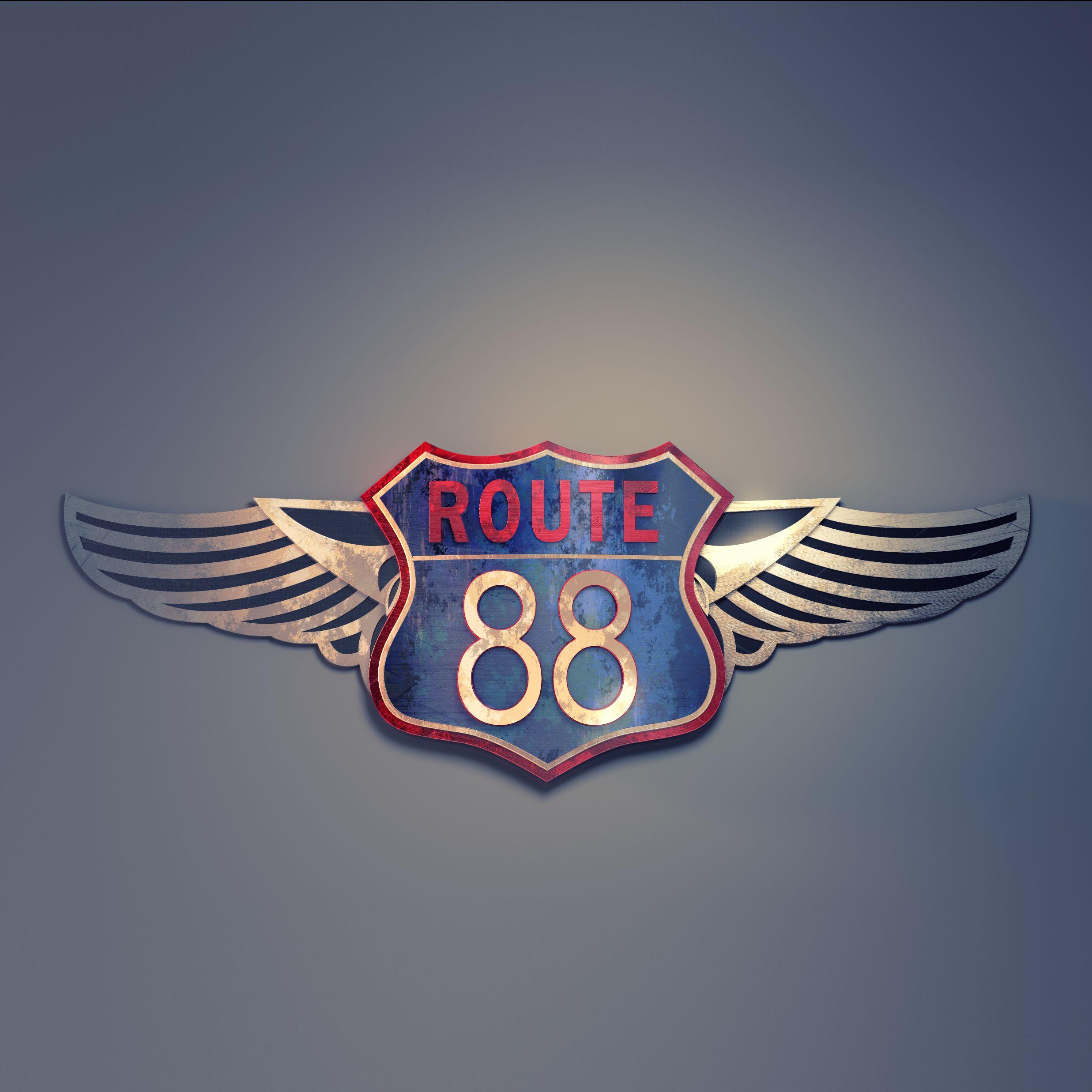 88 Logo - Apr 7, 2013 Route 88 Logo - Muharraqi Studios