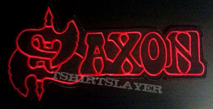Saxon Logo - Saxon logo backshape. TShirtSlayer TShirt and BattleJacket Gallery