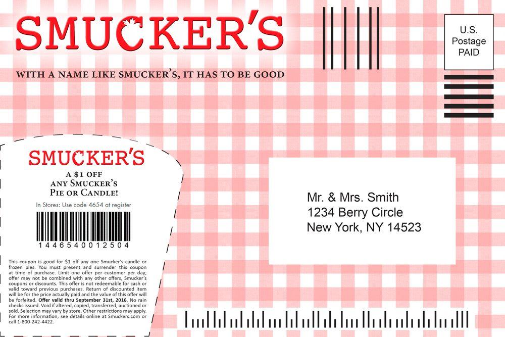 Smucker's Logo - Smucker's Logo Redesign and Direct Mailer Concept on Behance