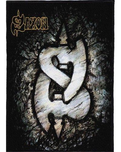 Saxon Logo - Saxon backpatch (21x30 cm) Mad Printing