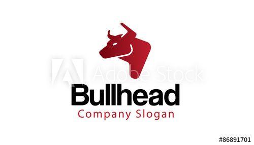Bullhead Logo - bullhead logo template - Buy this stock vector and explore similar ...