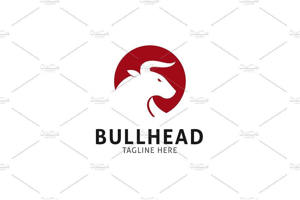 Bullhead Logo - Bull Head Logo Template Logo Templates Creative Market