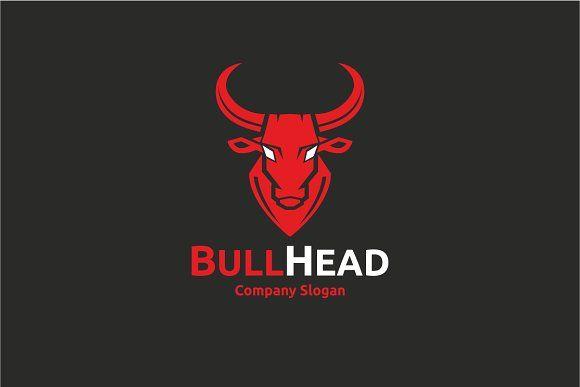Bullhead Logo - Bull Head Logo Logo Templates Creative Market