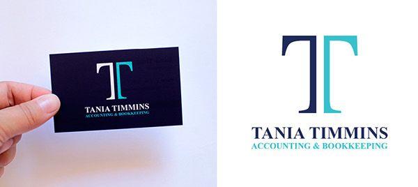 Bookkeeping Logo - Tania Timmins Accounting & Bookkeeping logo on Behance