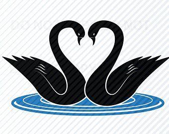 Swans Logo - Swan logo | Etsy