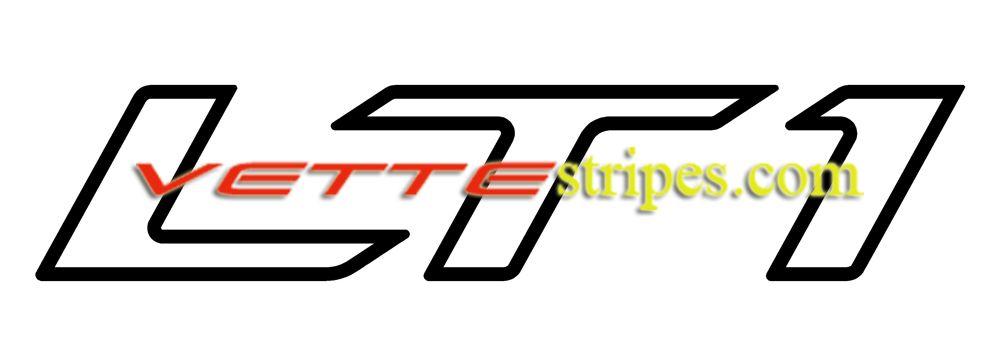 Lt1 Logo - C7 Corvette Stingray, Grand Sport, Z06 LT1 LT4 letter emblems decals