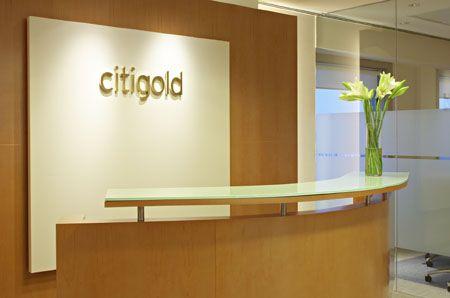 Citigold Logo - Citibank Identity - Fonts In Use