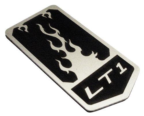 Lt1 Logo - 2002 Camaro Header Panel Emblem, LT1 Logo with Flames