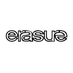 Erasure Logo - Erasure logo famous logos decals, decal sticker