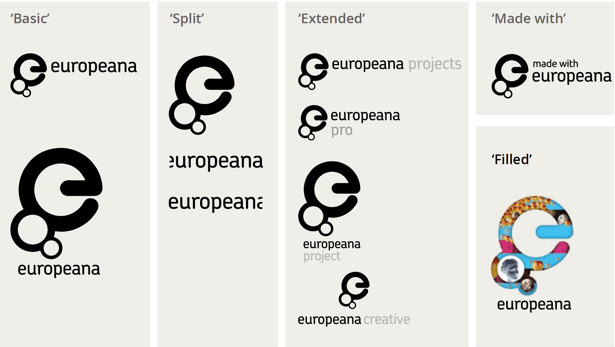 Basic Logo - Design assets - logos, fonts, colours and styling | Europeana Pro
