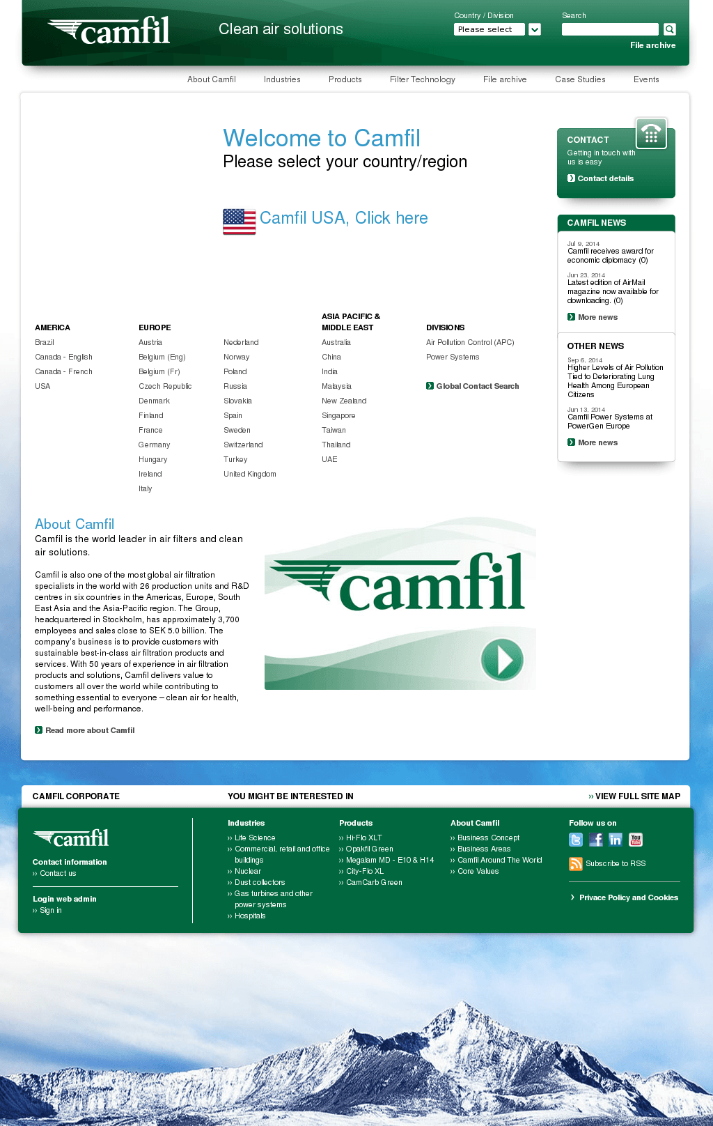 Camfil Logo - Camfil Competitors, Revenue and Employees - Owler Company Profile