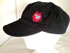 FEARnet Logo - Details about FEARnet Fear Net TV Network Horror Logo Army Cap Hat Black  Red Adjustable New