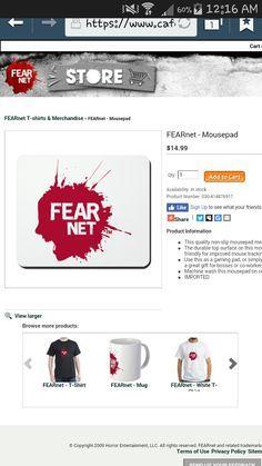 FEARnet Logo - 10 Best FEARnet Merchandise images | Childhood, Infancy