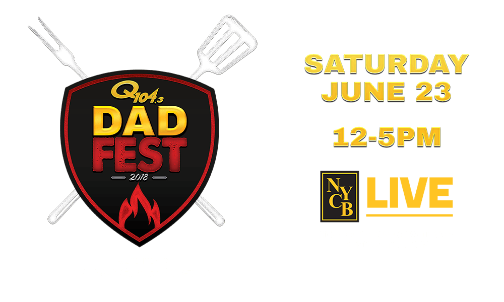 Q104.3 Logo - Dad Fest