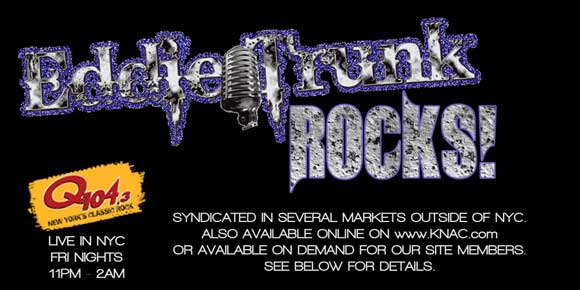Q104.3 Logo - EDDIE TRUNK ROCKS