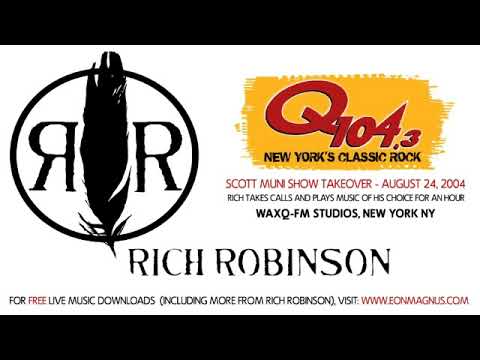 Q104.3 Logo - Rich Robinson.3 FM Takeover (New York, NY.24.2004)