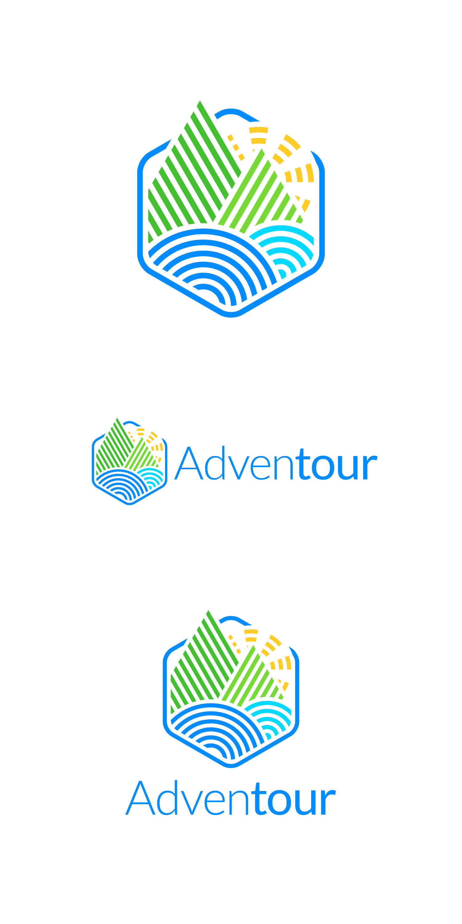 Hexagon with 3 Lines Logo - 2634176 Like Save Landscape Hexagon Logo | Adventour - Logos - 1 ...