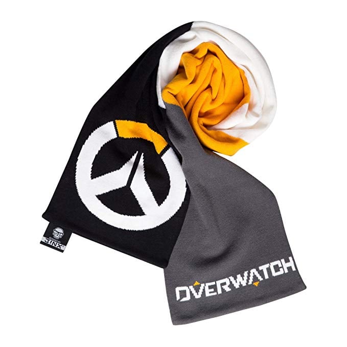 Scarf Logo - Amazon.com: JINX Overwatch Logo Knit Scarf Multicolor One Size: Clothing