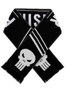 Scarf Logo - Marvel Punisher Scarf Logo Black | eBay