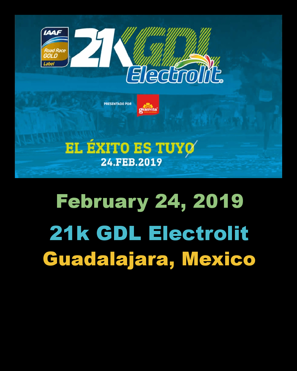 Electrolit Logo - 21k GDL Electrolit - Guadalajara, Mexico - 2/24/2019 - My BEST Runs ...