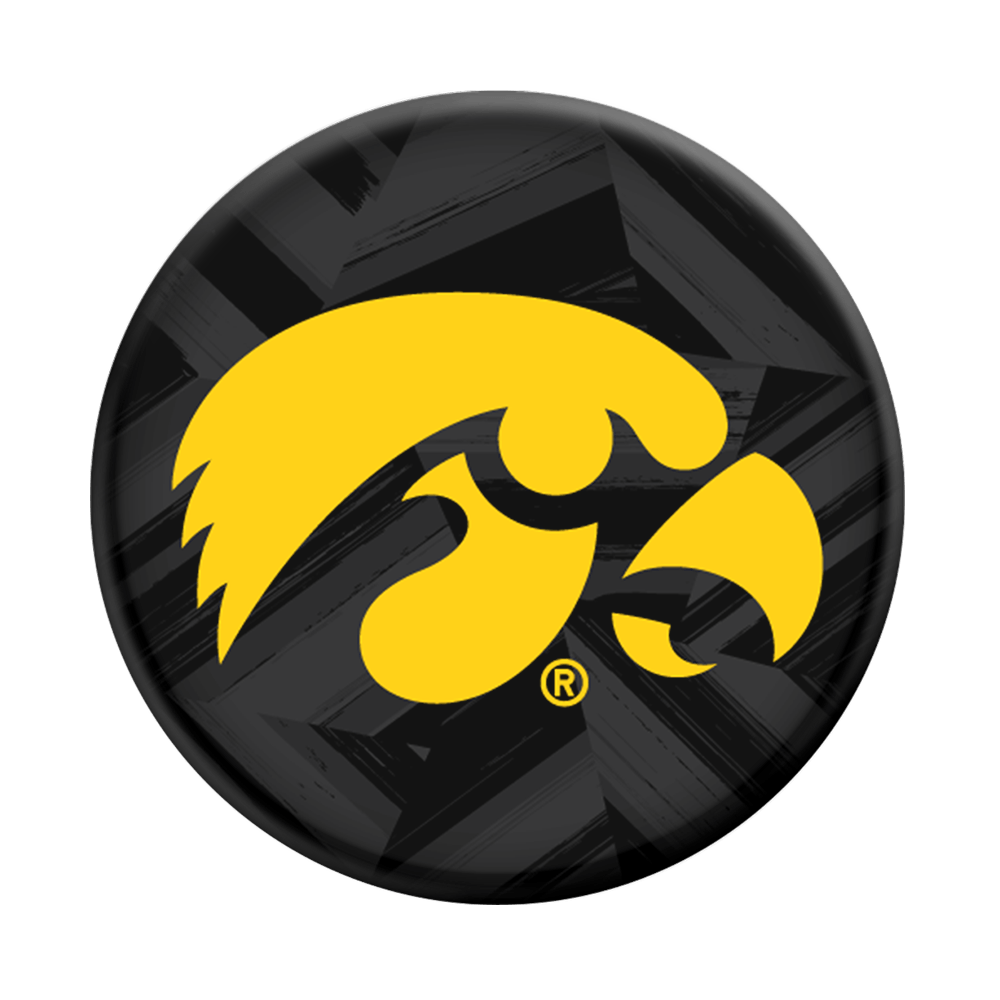 Iwoa Logo - Iowa Hawkeyes PopSockets Grip