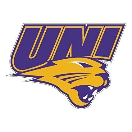 Iwoa Logo - Amazon.com : Northern Iowa Large Decal 'UNI Official Logo' : Sports ...