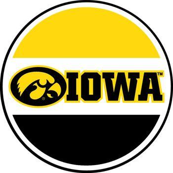 Iwoa Logo - University of Iowa Wall | Iowa Hawkeyes Tigerhawk Circle