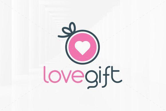Gift Logo - Love Gift Logo Template @creativework247 | Templates - Templates ...