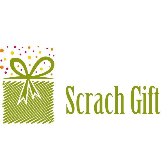 Gift Logo - Scratch Gift Logo Design