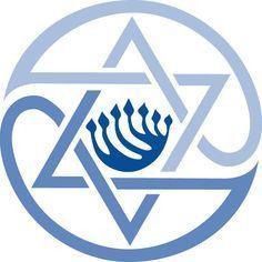 Menorah Logo - Judea Another good example of an iconic logo, sort of incorporates a