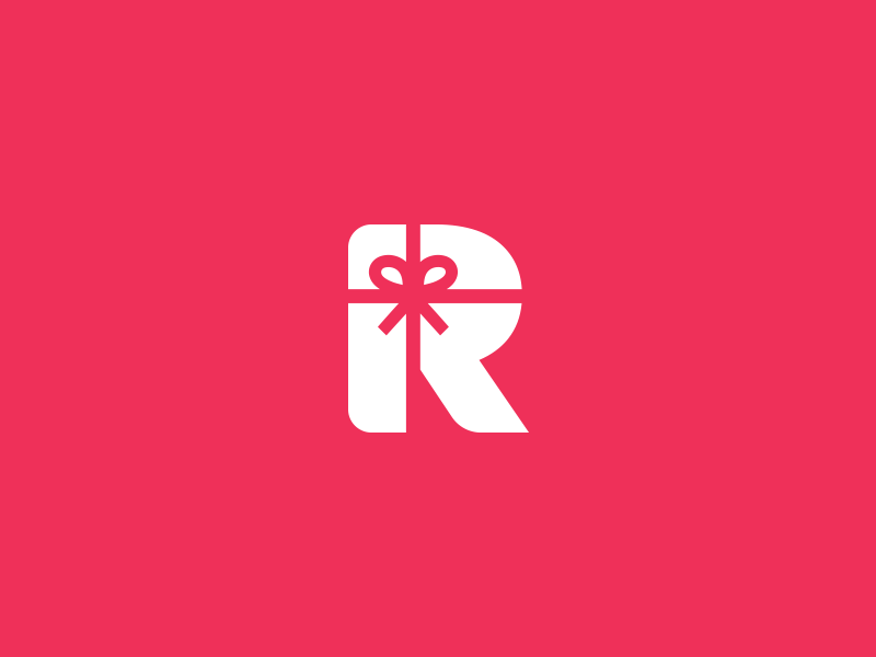 Gift Logo - R + Gift Logo / Mark by Aditya | Logo Designer | Dribbble | Dribbble