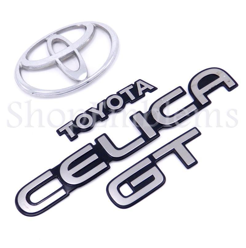 Celica Logo - 92-93 TOYOTA CELICA CENTER TRUNK EMBLEM BADGE LOGO REAR GT ST OEM ...