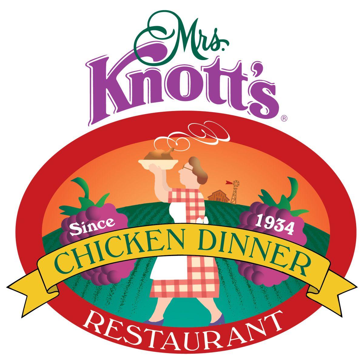 Knotts Logo - Complete Refurbishment Underway Of Mrs. Knott's Chicken Dinner ...