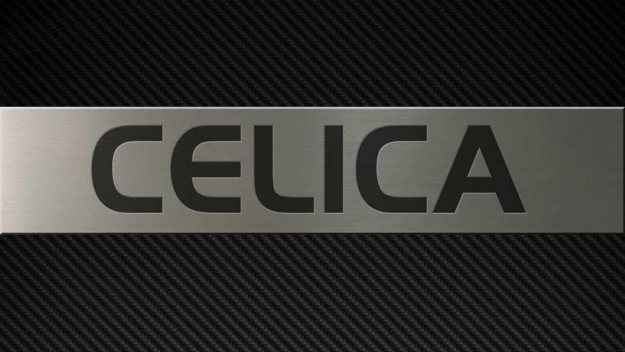 Celica Logo - celica logo cutout v2 - YouTube