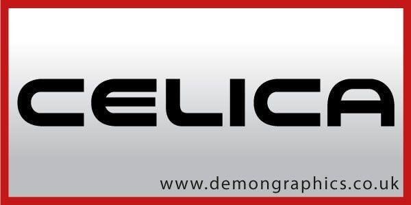 Celica Logo - Toyota Celica [Toyota Celica] - £1.99 : Car Graphics by Demon ...