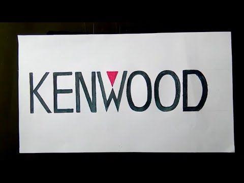 Kenwood Logo - How to draw the Kenwood logo - YouTube