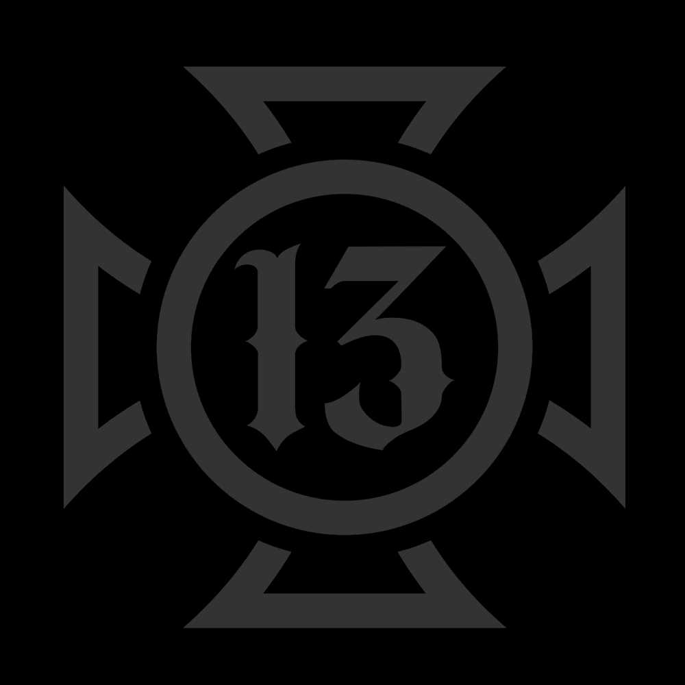 13 Logo - The IRON 13+