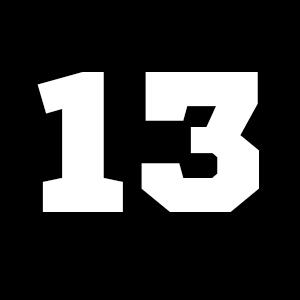 13 Logo - Greatest Logos in Sports Sweeney Design