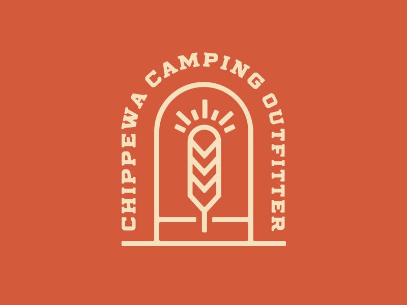 Outfitter Logo - Chippewa Camping Outfitter logo concept by Ken Nyberg | Dribbble ...