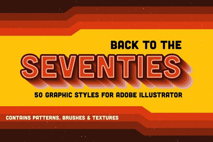 Seventies Logo - Back to the Seventies by guerillacraft on Envato Elements