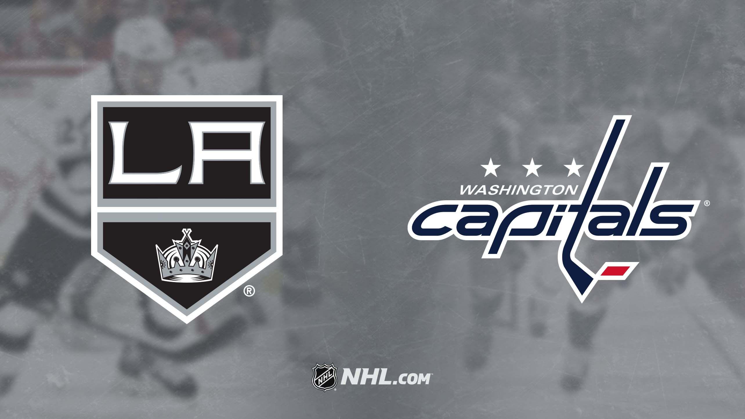 NHL.com Logo - Recap: LAK 4, WSH 6 | NHL.com