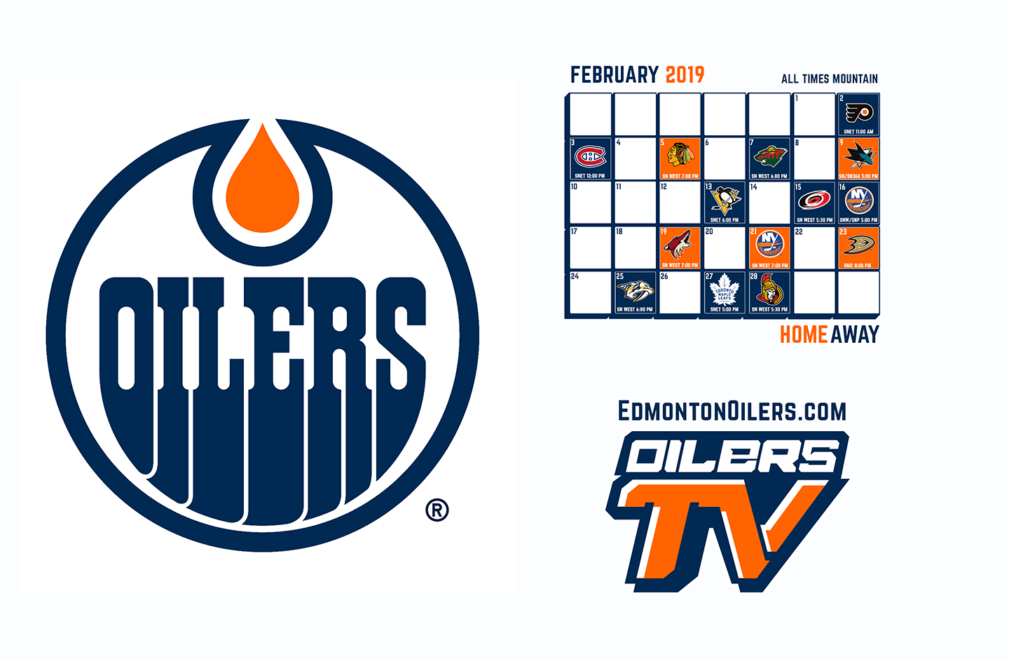 NHL.com Logo - Oilers Desktop and Mobile Wallpaper