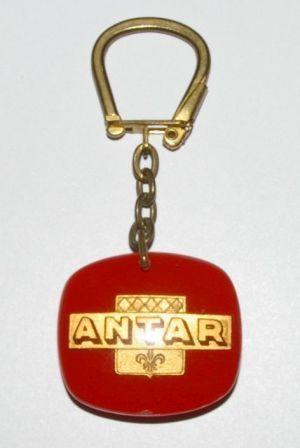 Seventies Logo - French key ring with 'Antar' logo, from the sixties / seventies
