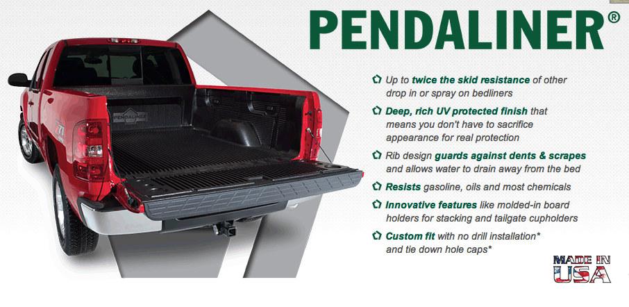 Pendaliner Logo - Bed Liner Products - Trimline of Reno Truck Accessories