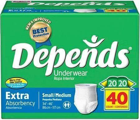 Depends Logo - depends logo | momentarily (but no longer than that) thought one of ...