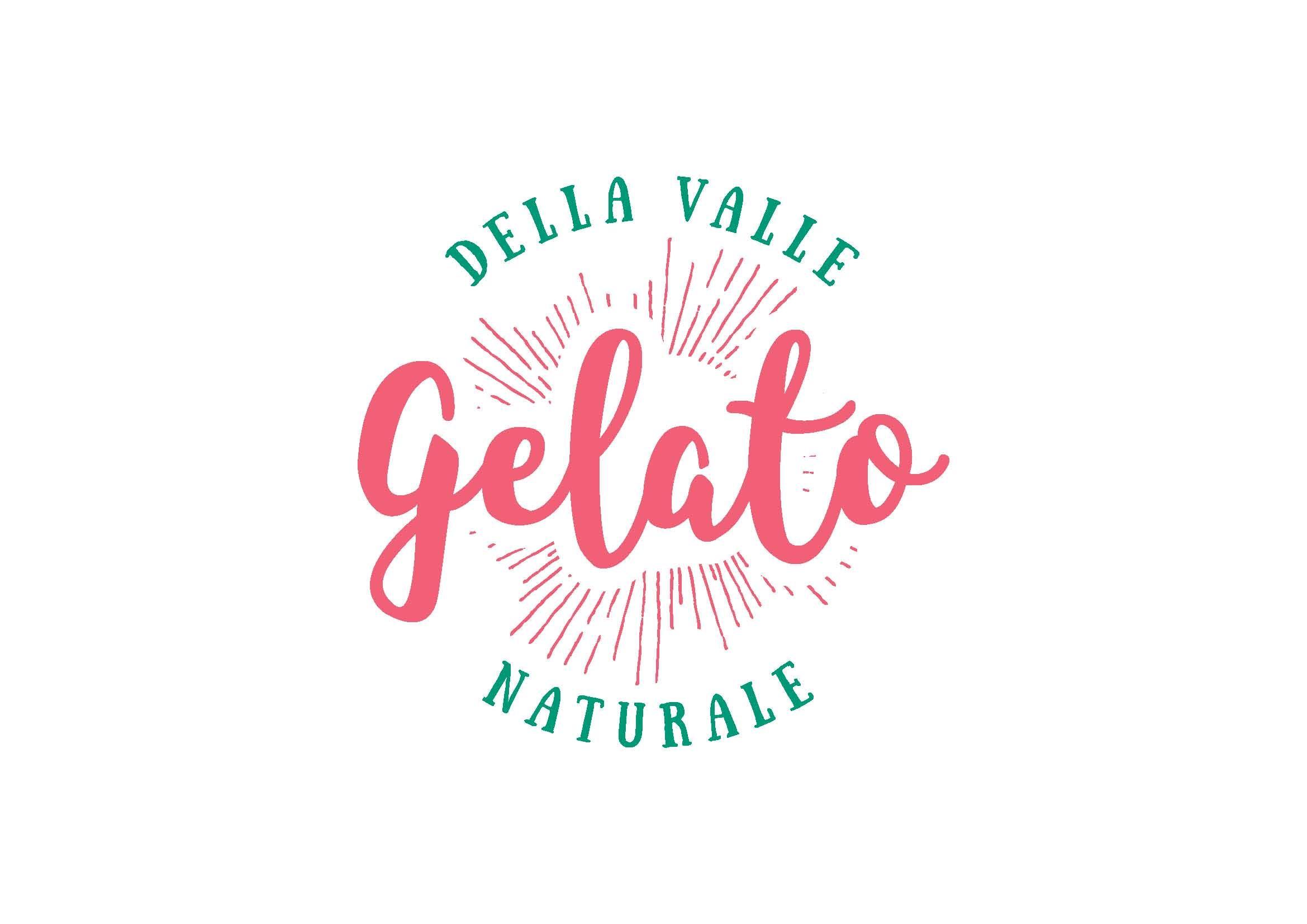 Gelato Logo - Della Valle Gelato - Harvest Launceston